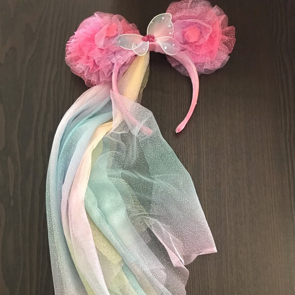 Disney Accessories - Disney Bridal Pastel Minnie Mouse Ear
